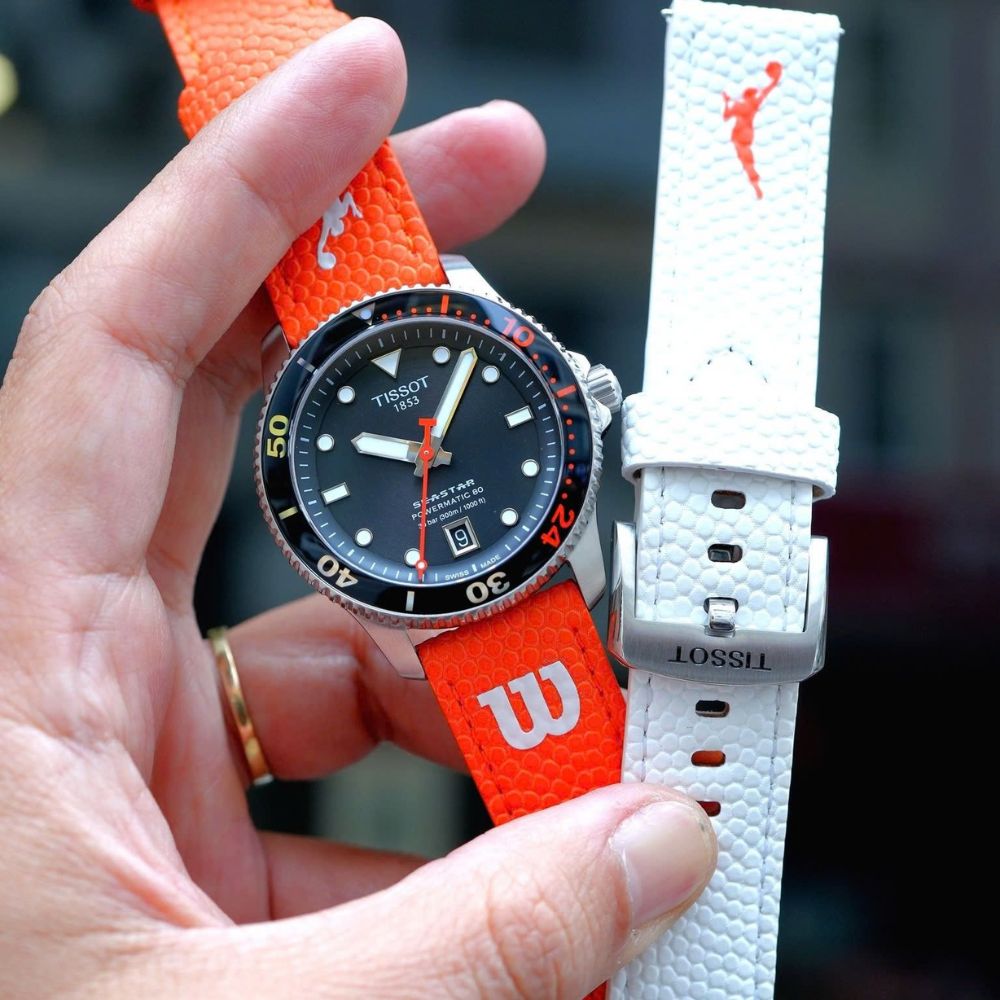 Tissot Seastar 1000 Automatic Wilson WNBA Black 40mm