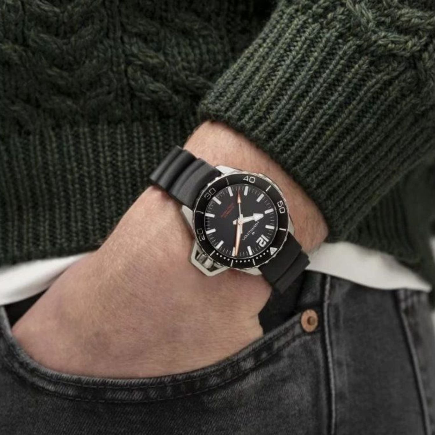 Hamilton Khaki Navi Frogman Auto 41mm