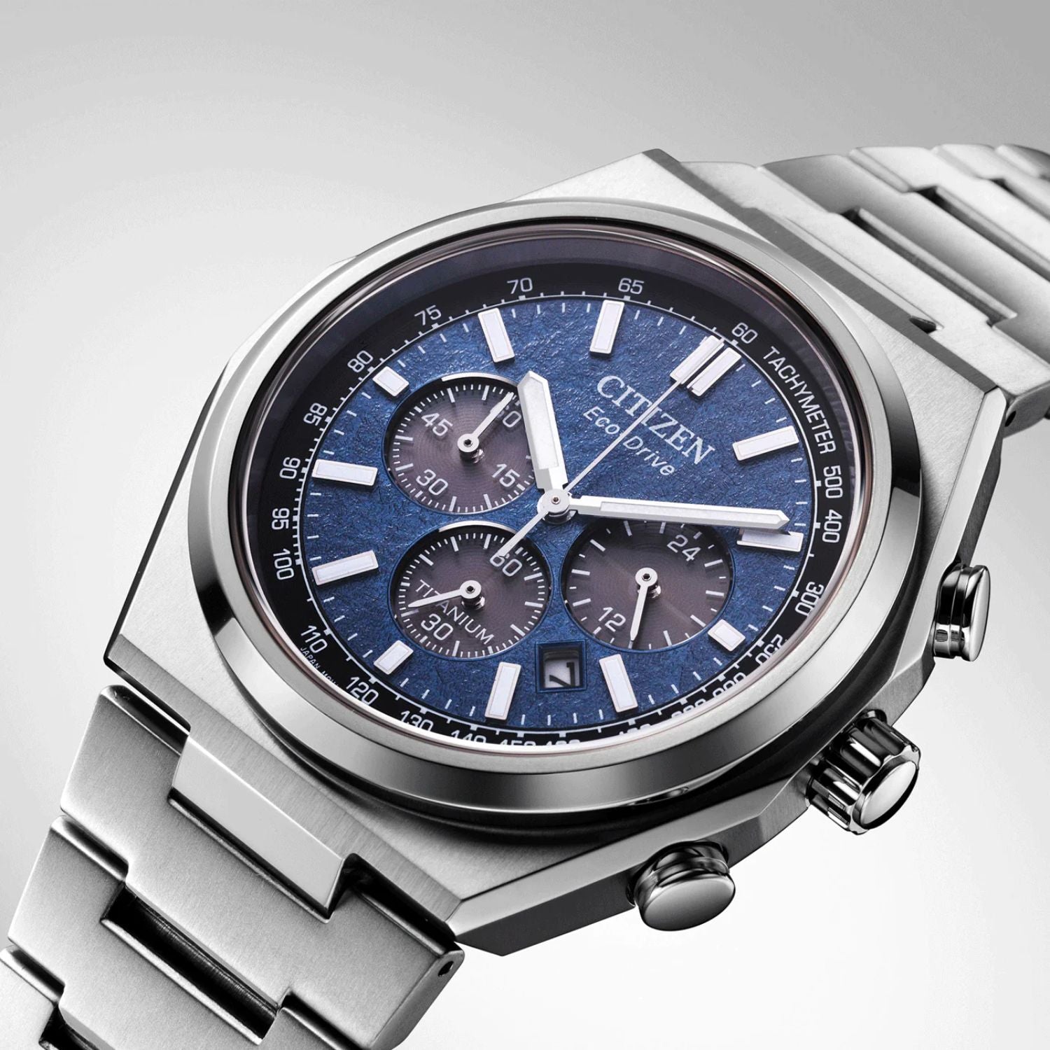 Citizen Zenshin Chrono Super Titanium Blue 42.5mm