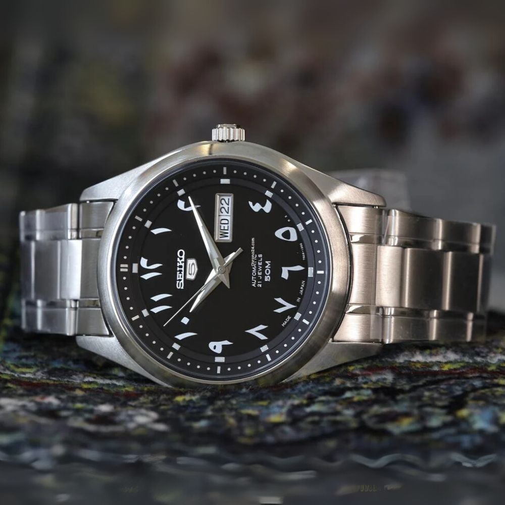 Seiko 5 Sports Arabic Black 42mm
