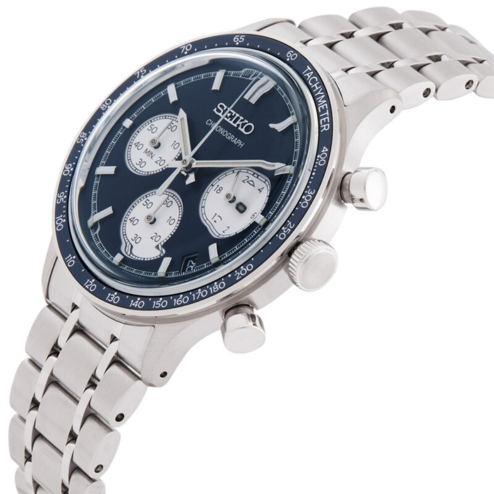 Seiko Sport Chronograph Blue SSB477P1 38.7mm