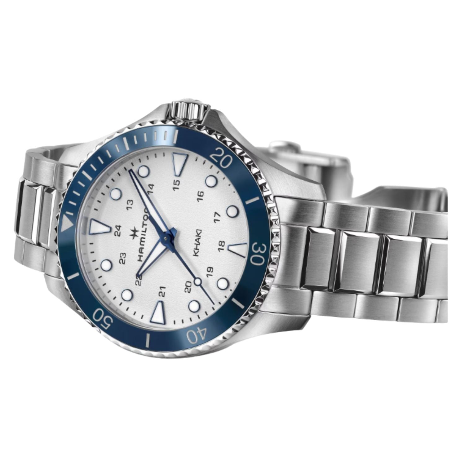 Hamilton Khaki Navi Scuba Quartz Silver 37mm
