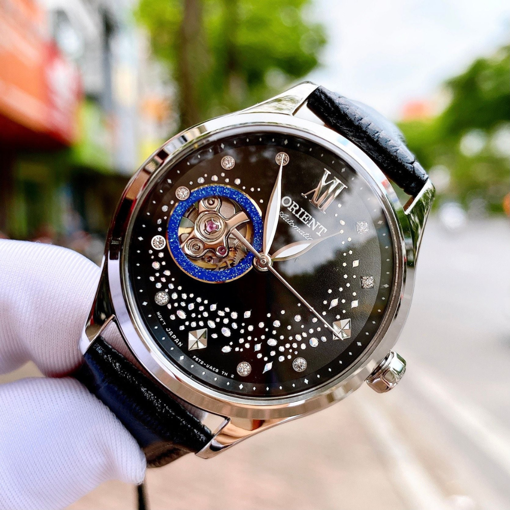 Orient Diamond Open Heart Ladies 35mm