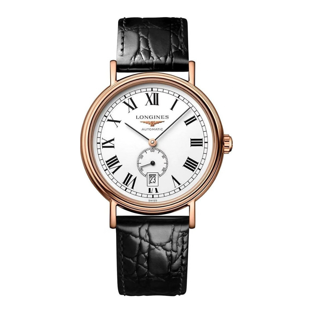 Longines Presence Automatic Small Seconds Rose Gold 38.5mm