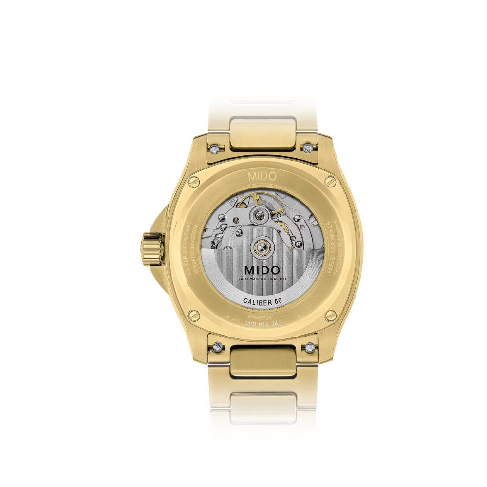 Mido Multifort TV Big Date Yellow 39mm
