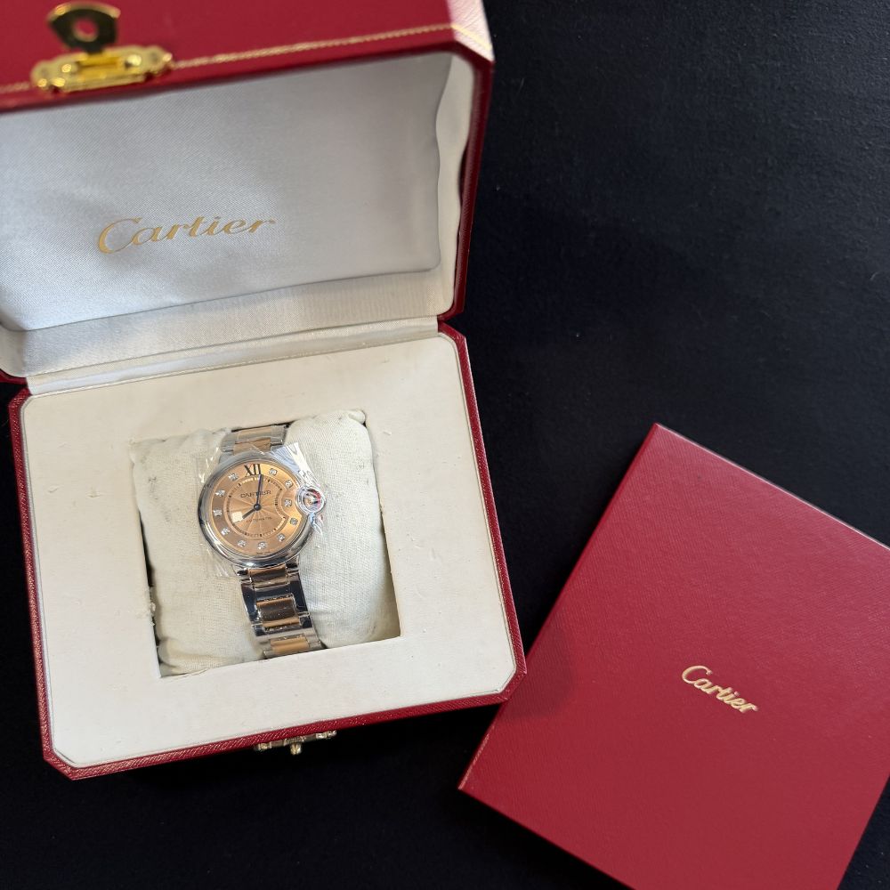 Cartier Ballon Bleu Automatic 18k Rose Gold 36mm (Semi-Nuevo)