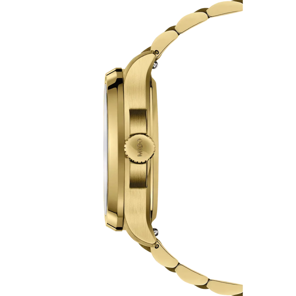 Mido Multifort TV Big Date Yellow 39mm