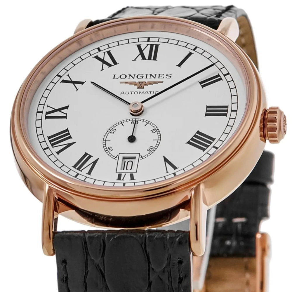 Longines Presence Automatic Small Seconds Rose Gold 38.5mm