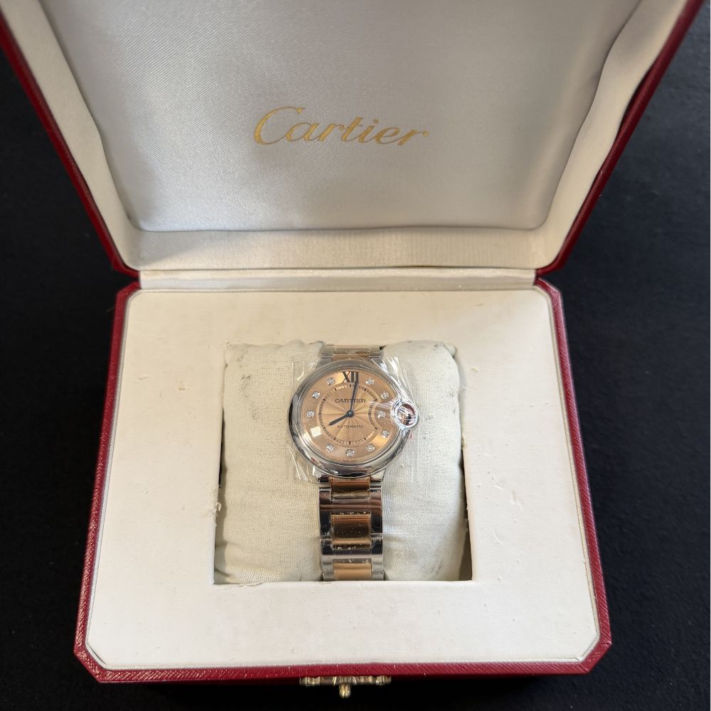 Cartier Ballon Bleu Automatic 18k Rose Gold 36mm (Semi-Nuevo)