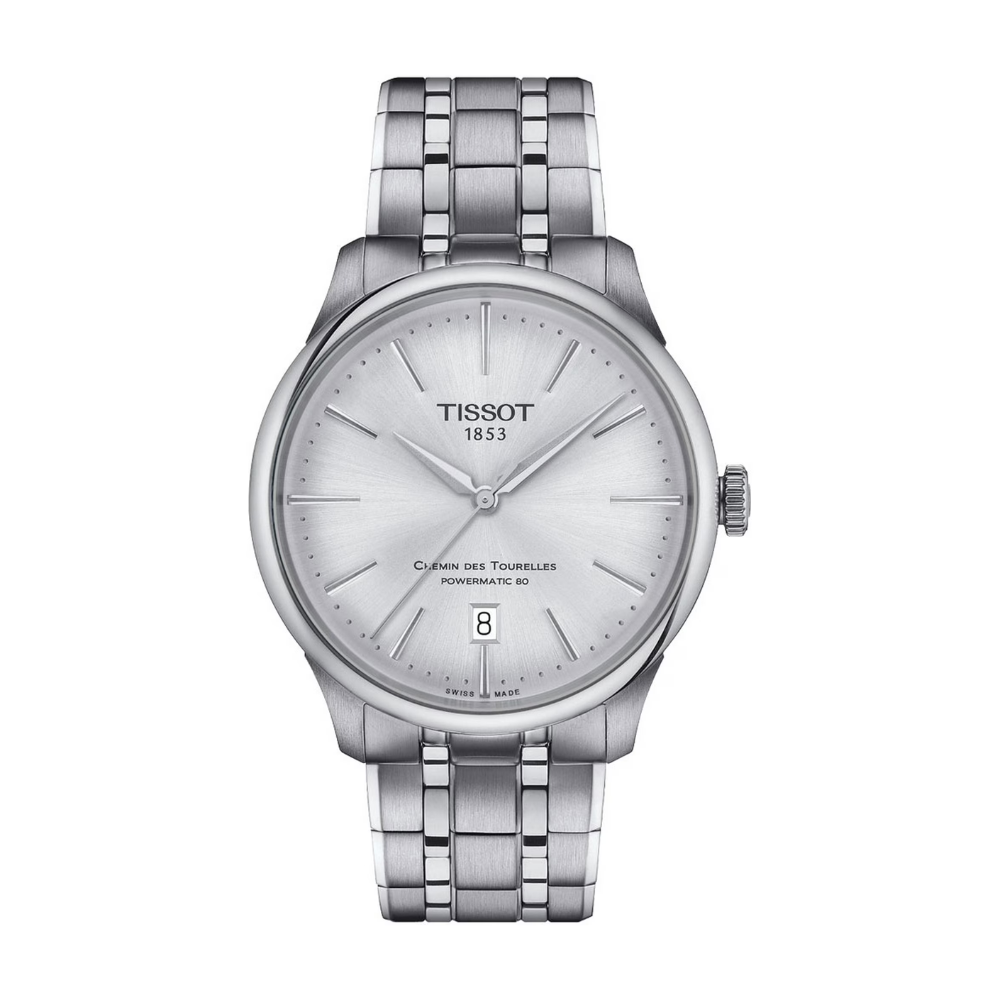 Tissot Chemin Des Tourelles Silver 39mm