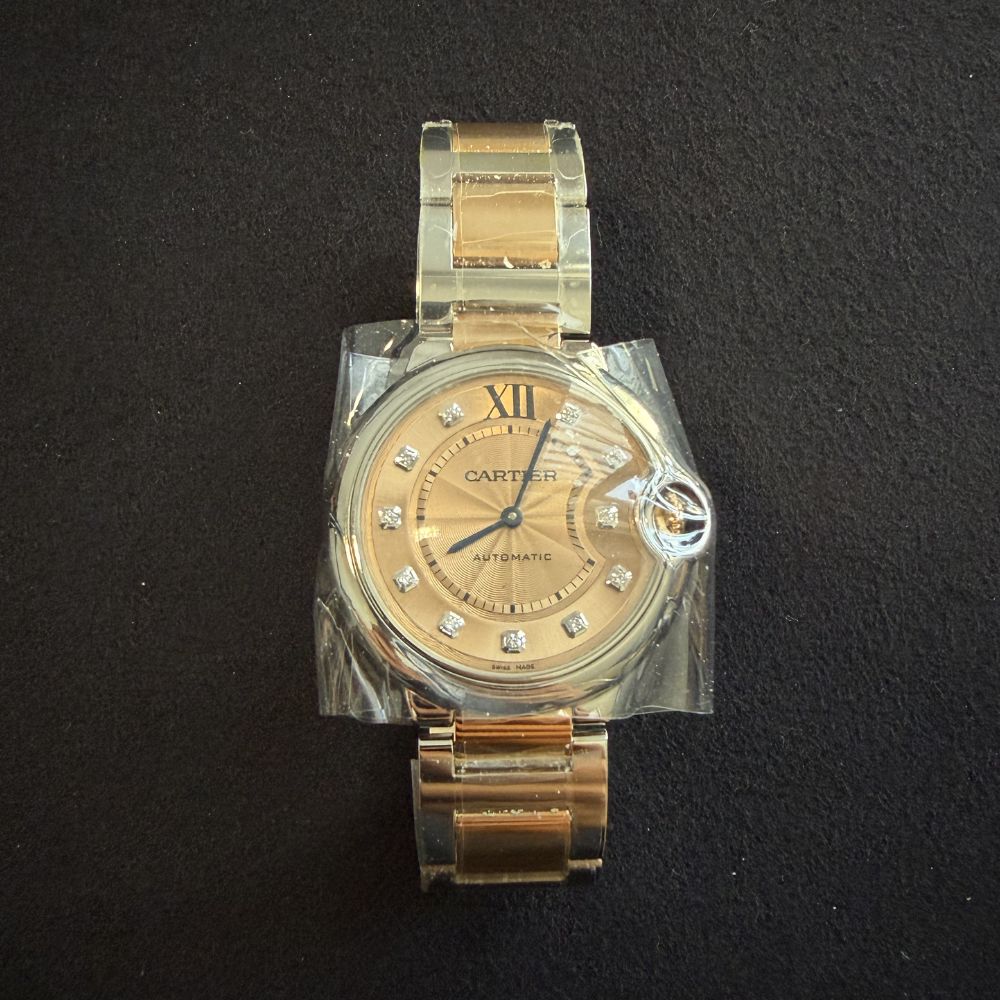 Cartier Ballon Bleu Automatic 18k Rose Gold 36mm (Semi-Nuevo)