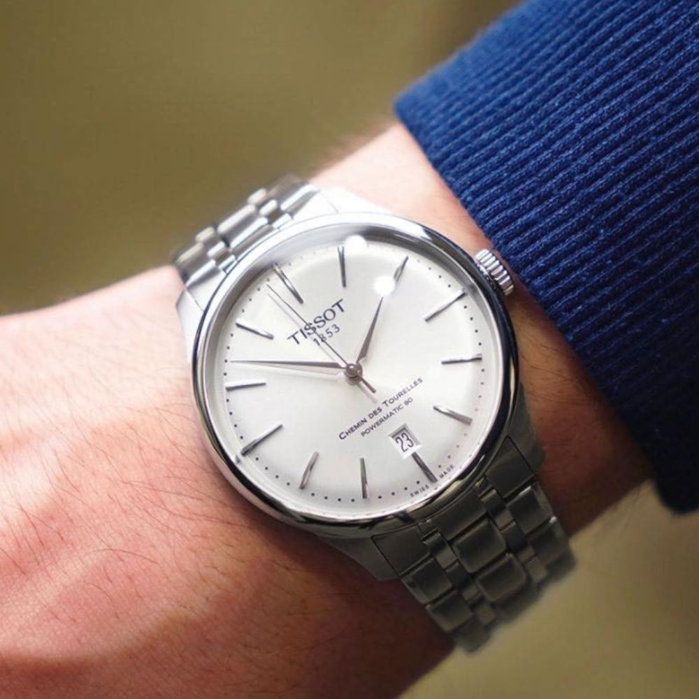 Tissot Chemin Des Tourelles Silver 39mm