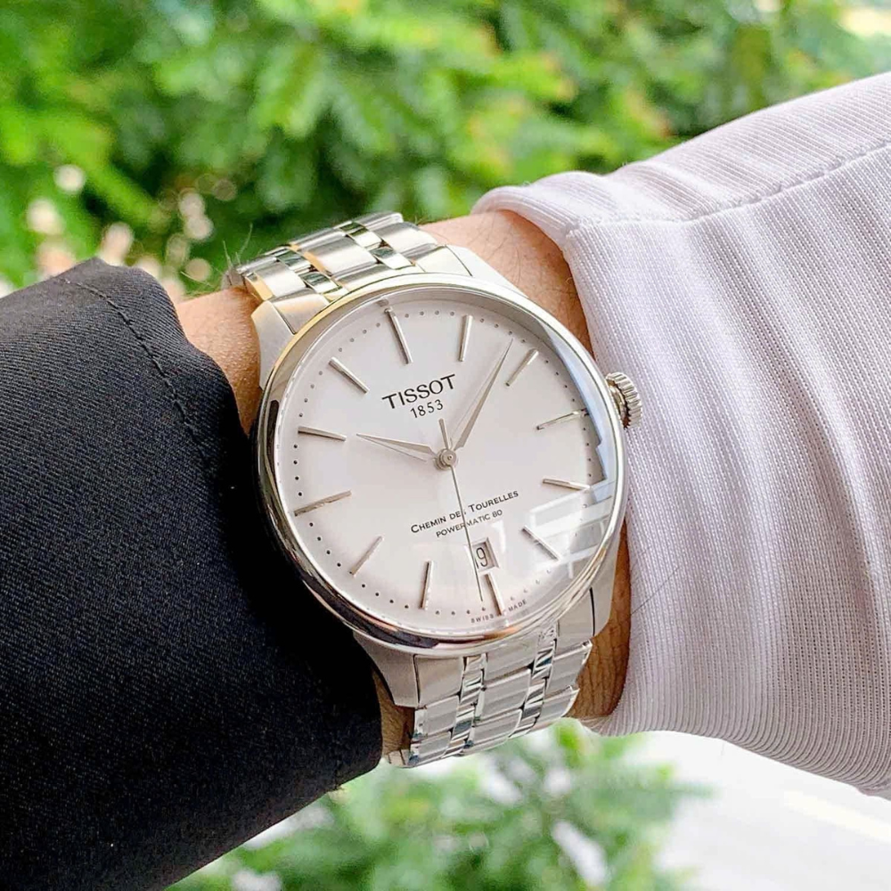 Tissot Chemin Des Tourelles Silver 39mm