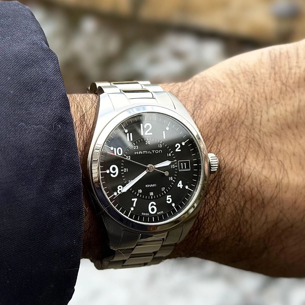 Hamilton Khaki Field Quartz Black 40mm