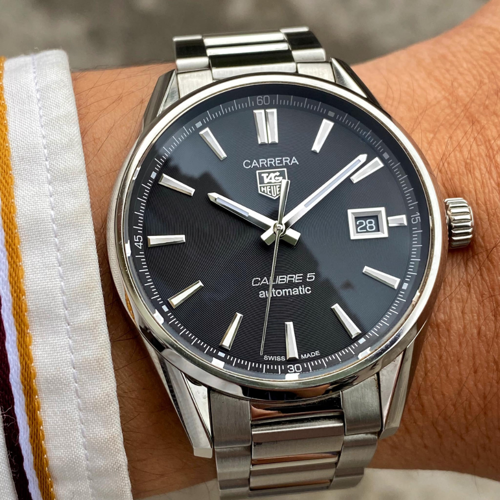 Tag Heuer Carrera Calibre 5 Black 39mm