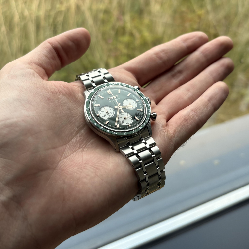 Seiko Sport Chronograph Green SSB481P1 38.7mm