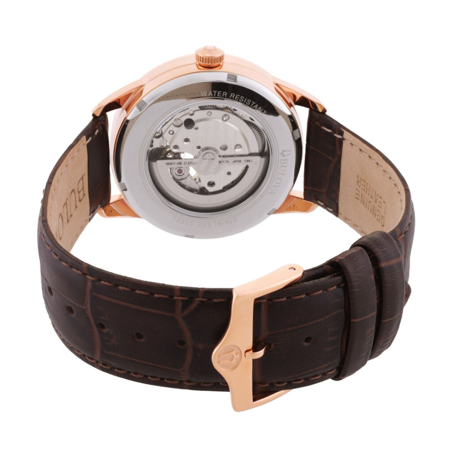 Bulova Gents Open Heart 97A133 41mm