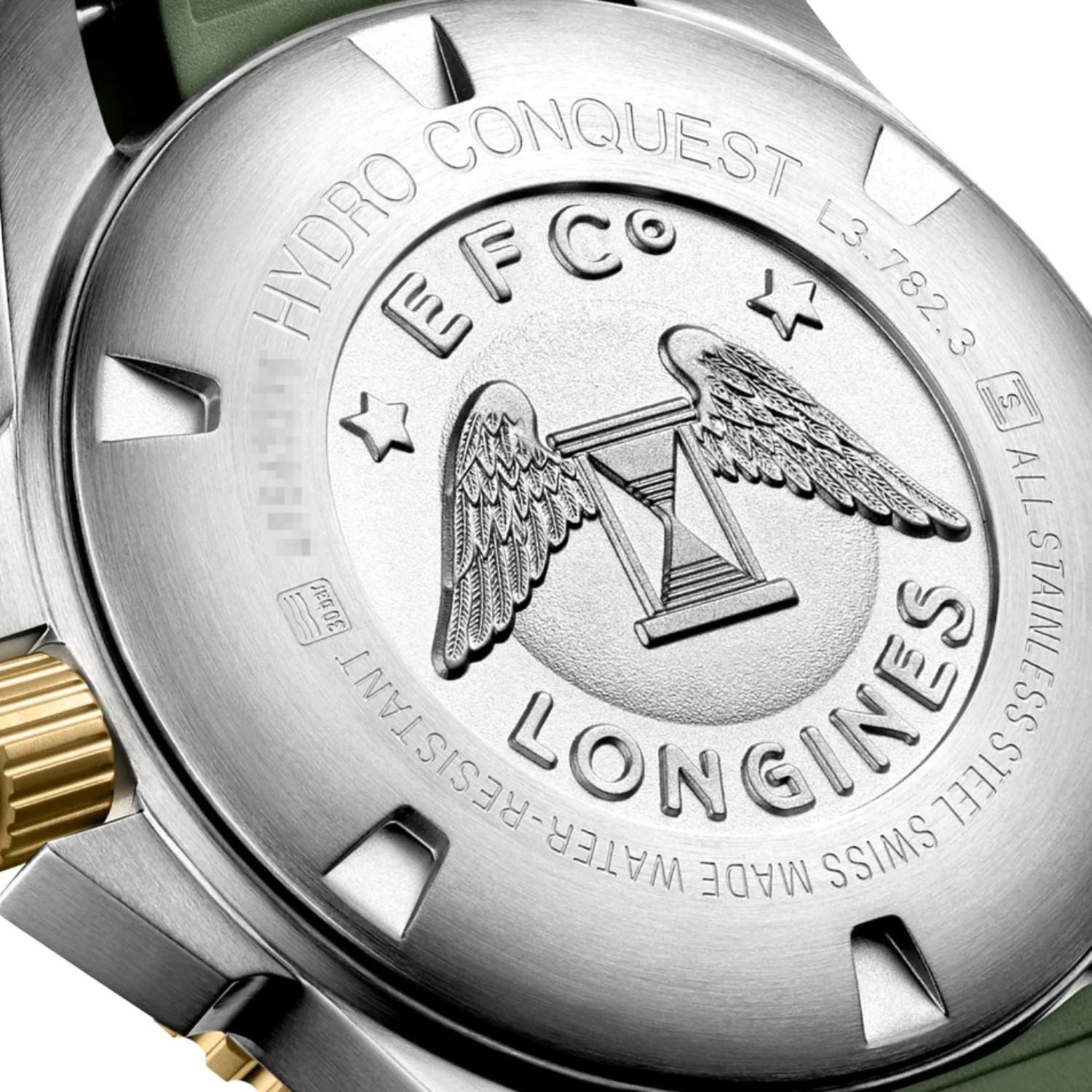 Longines Hydroconquest Automatic Green Rubber 43mm
