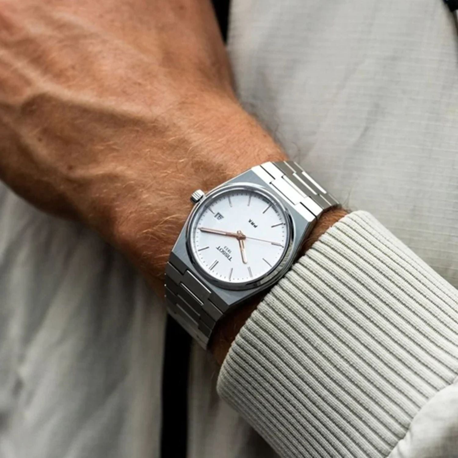 Tissot PRX Quartz 40mm Silver