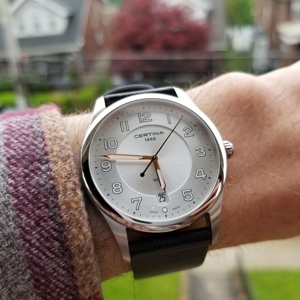 Certina DS-4 Silver 37mm