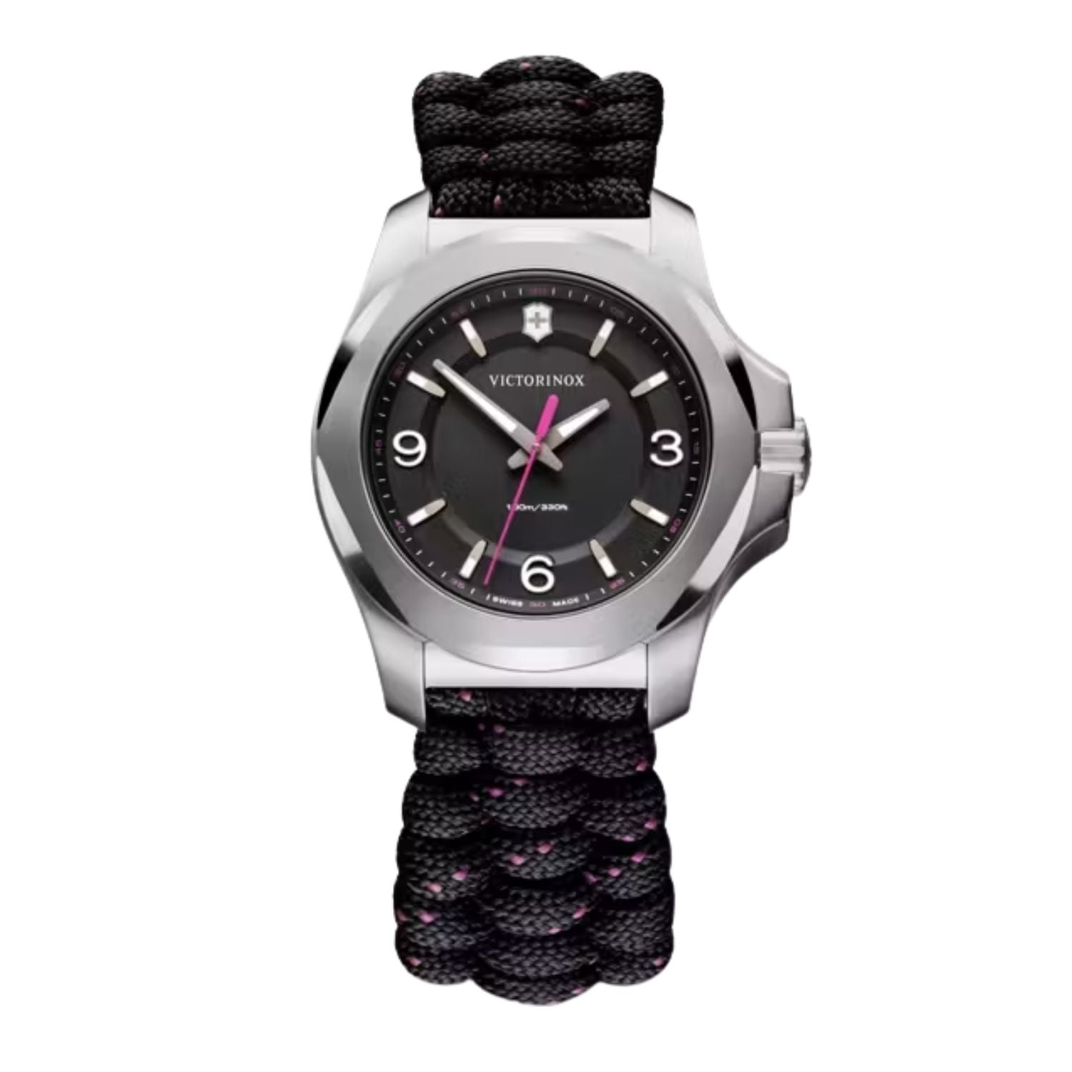 Victorinox I.N.O.X Black Paracord Ladies Watch 37mm