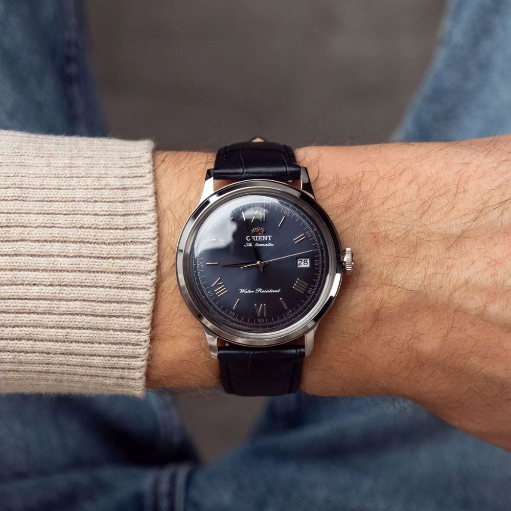 Orient Bambino Blue Zaphire 40mm