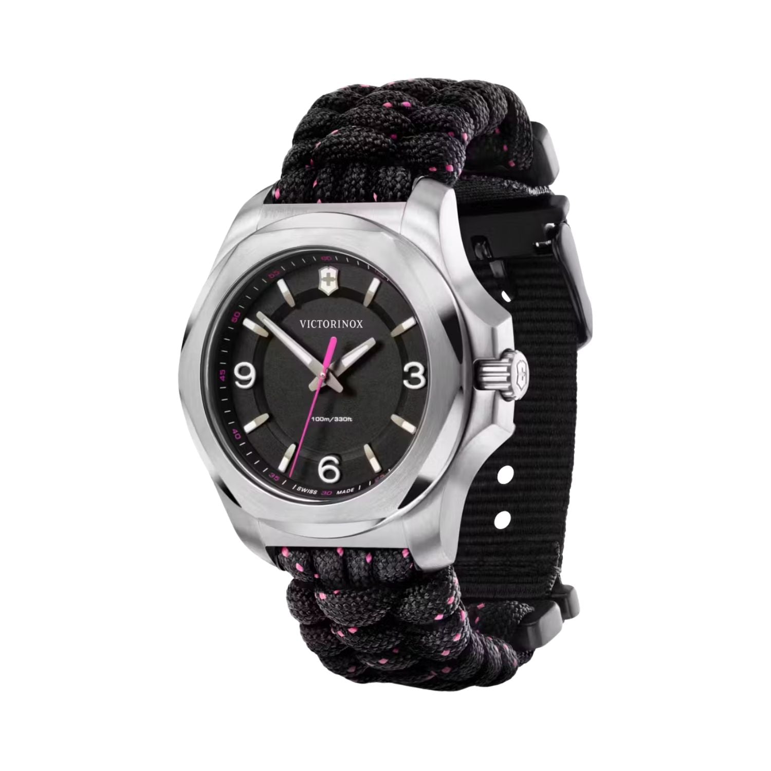 Victorinox I.N.O.X Black Paracord Ladies Watch 37mm