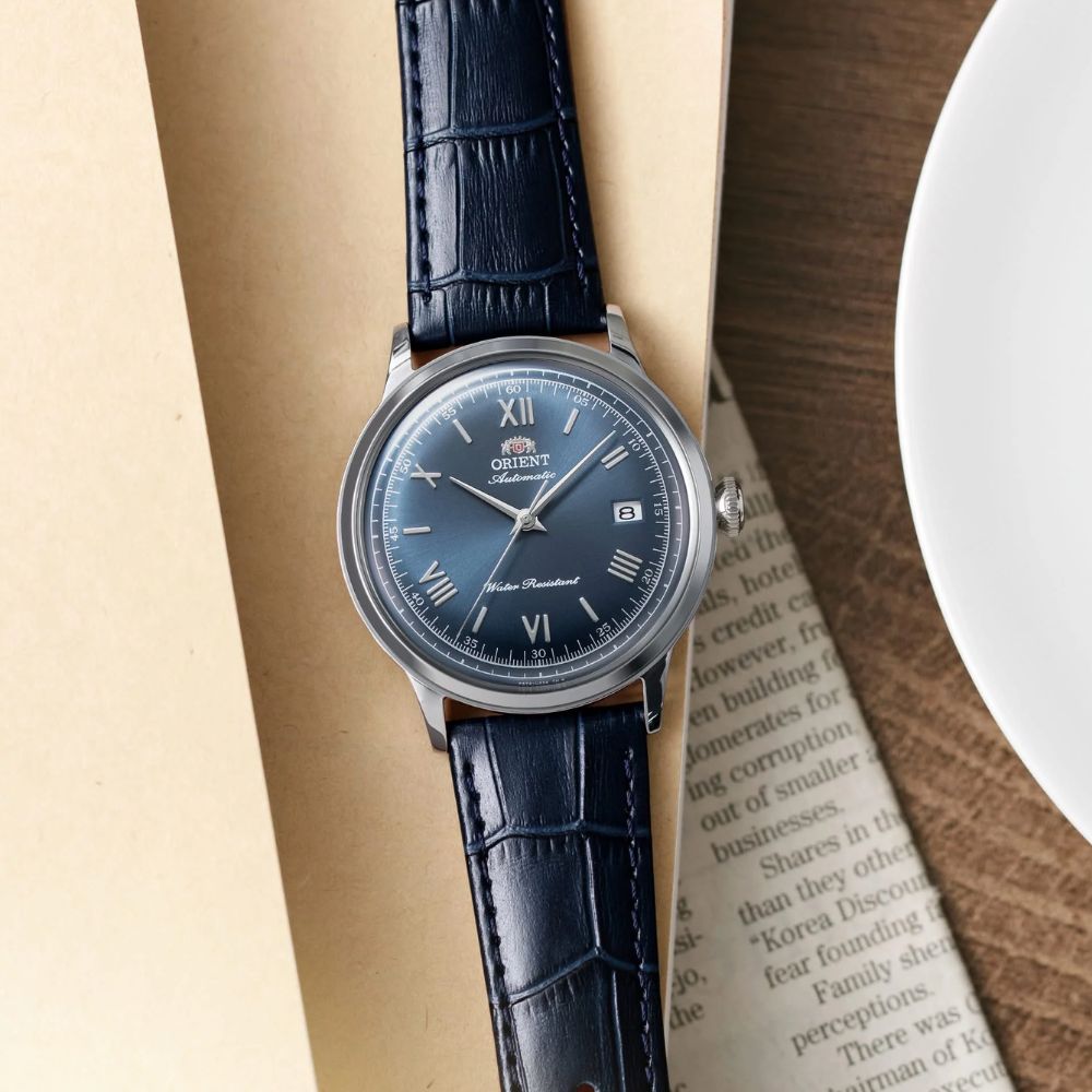 Orient Bambino Blue Zaphire 40mm