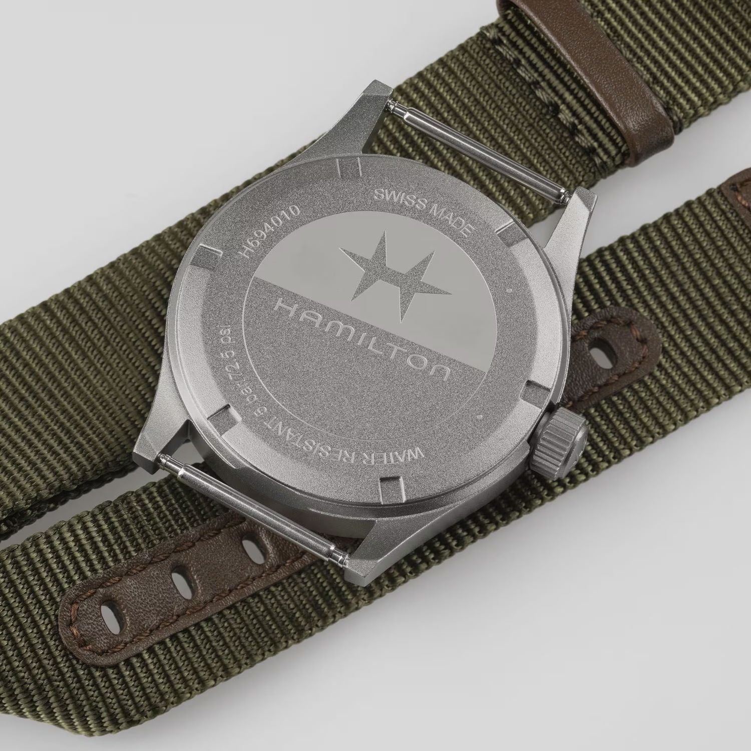 Hamilton Khaki Field Quartz Black Nylon 38mm