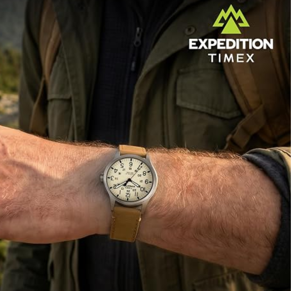 Timex Expedition Scout Cream Leather 40mm