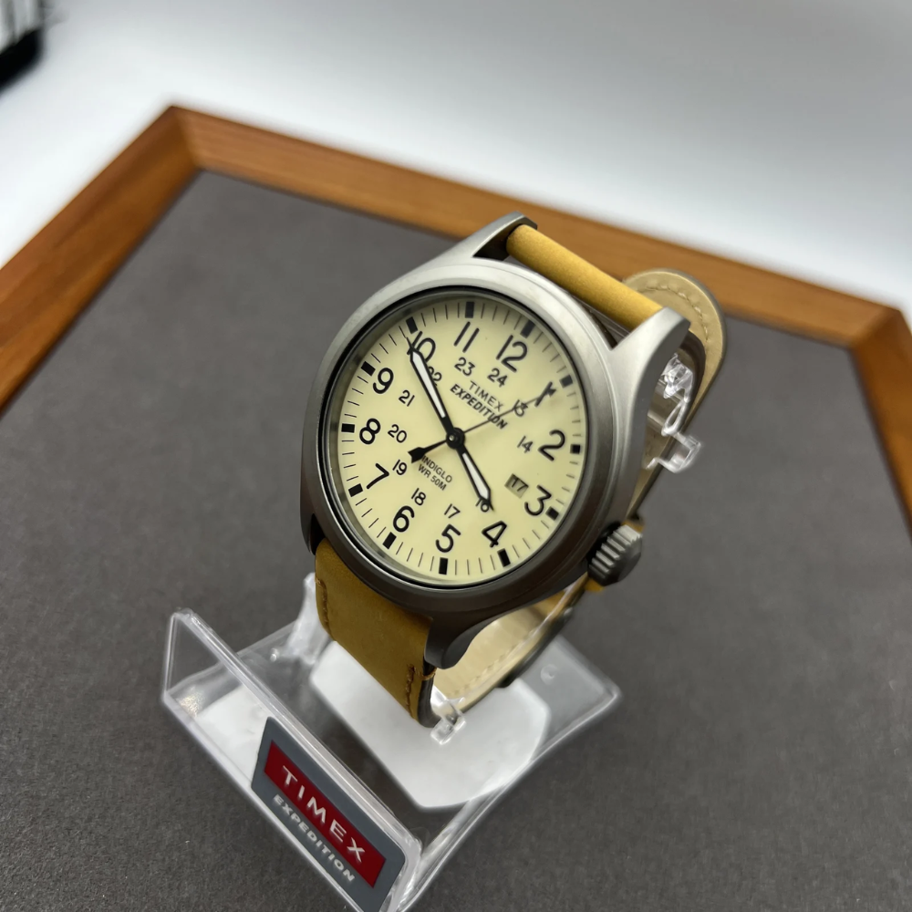 Timex Expedition Scout Cream Leather 40mm