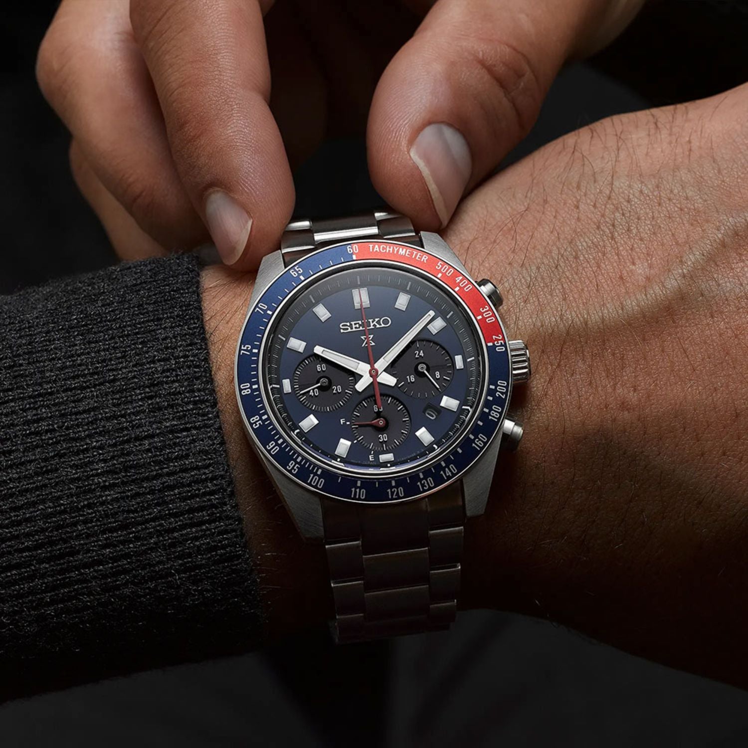 Seiko Prospex Speedtimer Pepsi SSC913 41.4mm