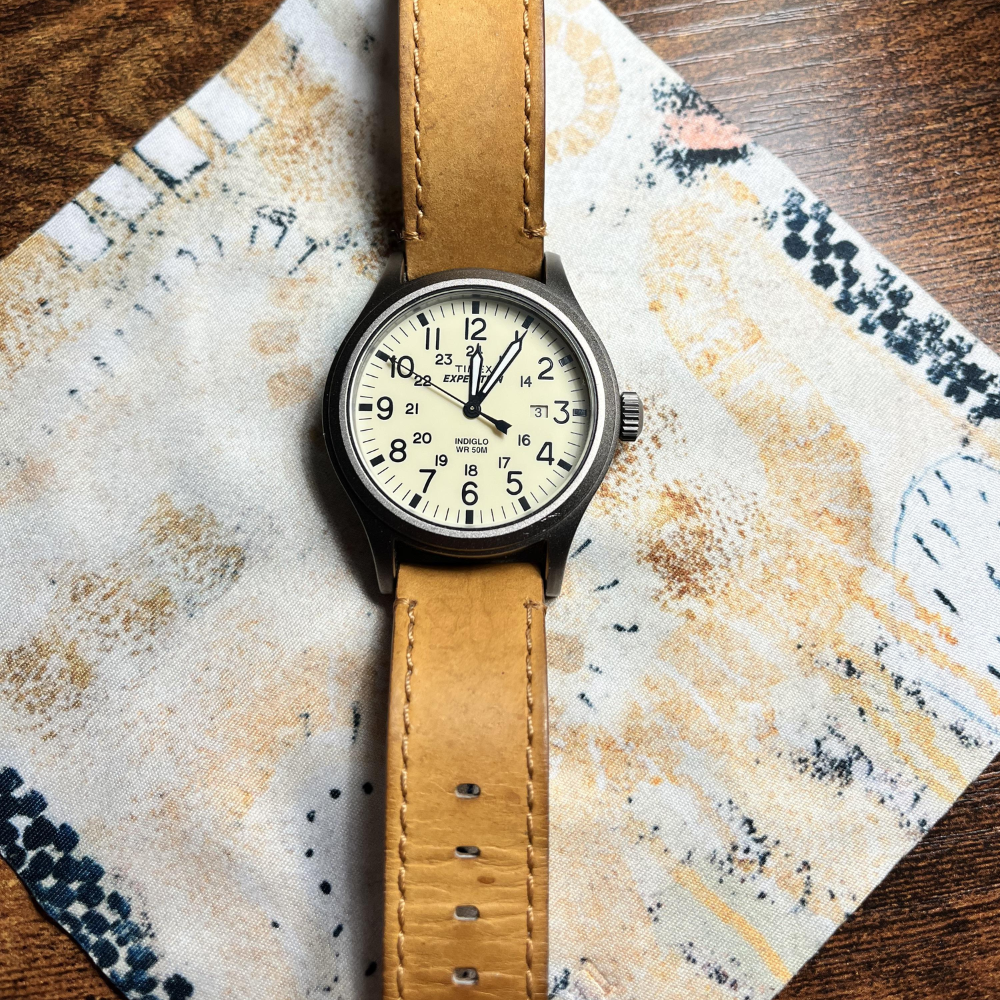 Timex Expedition Scout Cream Leather 40mm