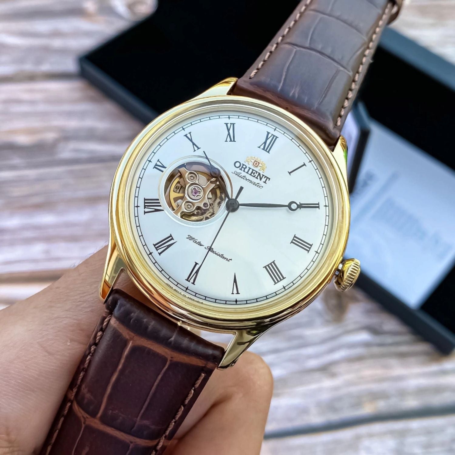 Orient Open Heart White 43mm