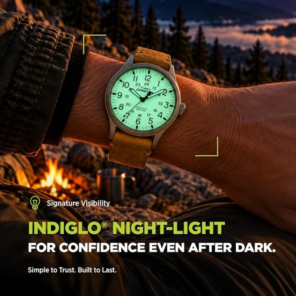 Timex Expedition Scout Cream Leather 40mm