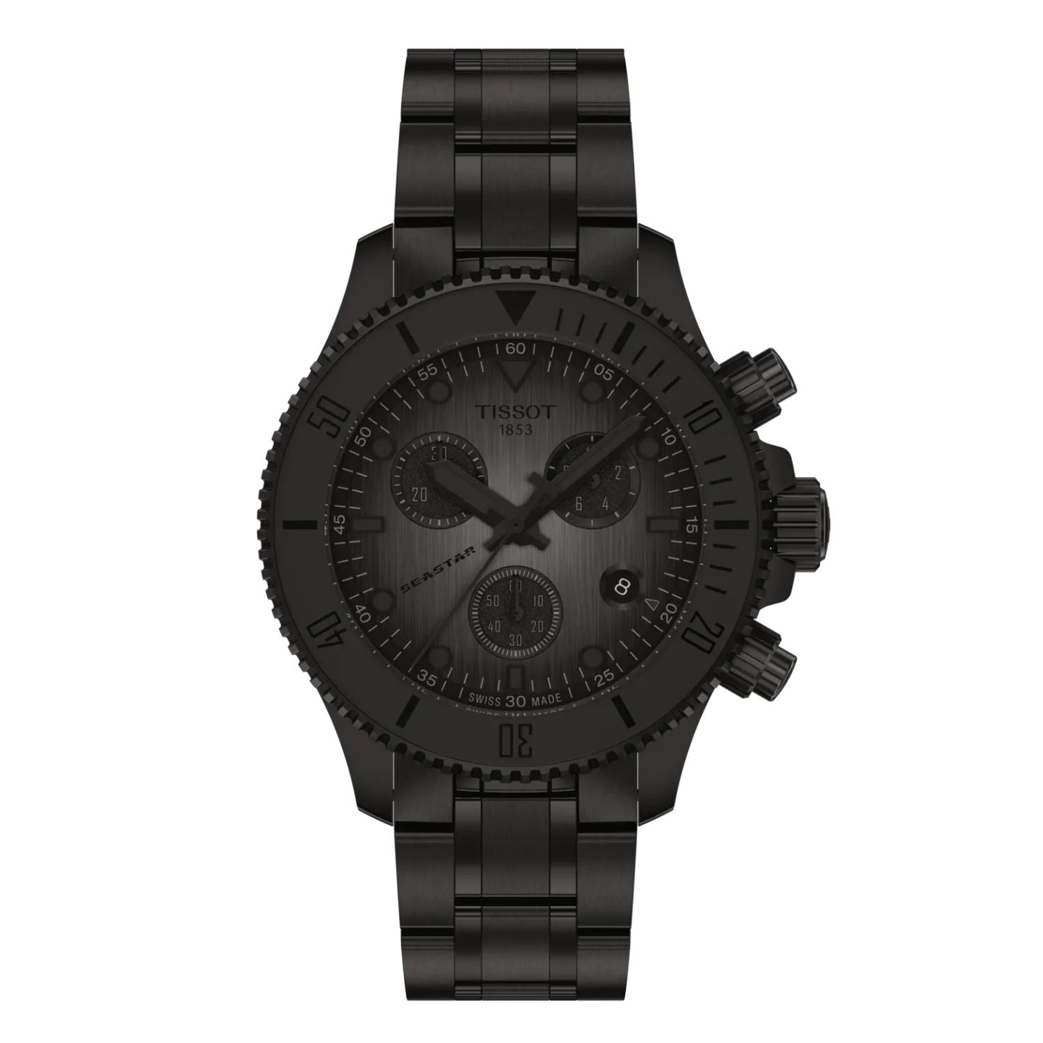 Tissot Seastar 1000 Chronograph Stealth Black 38mm