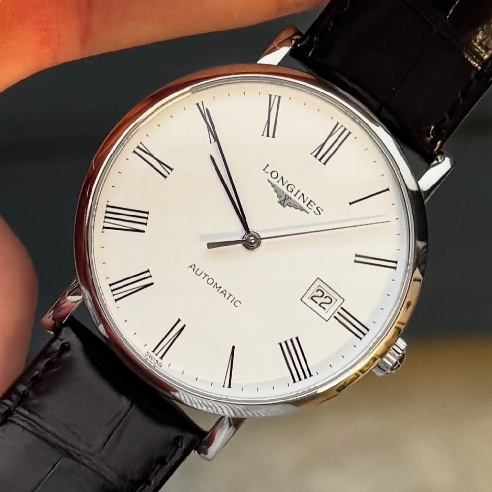 Longines Elegant Automatic White 39mm