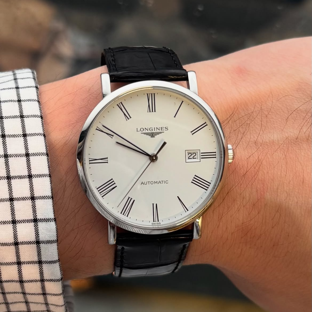 Longines Elegant Automatic White 39mm