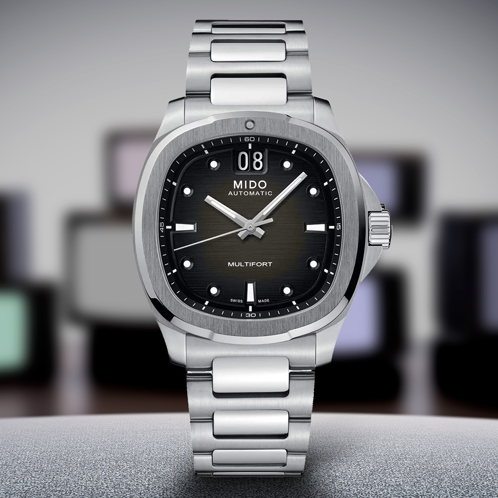 Mido Multifort TV Big Date Grey 39mm