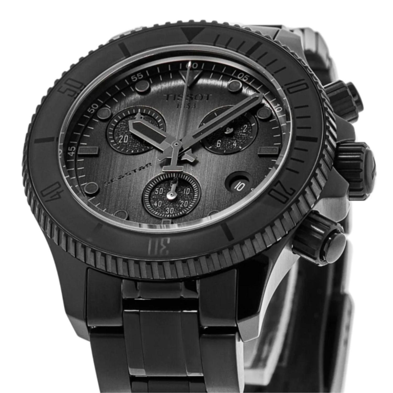 Tissot Seastar 1000 Chronograph Stealth Black 38mm