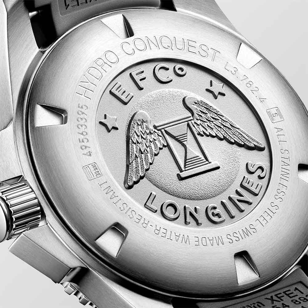 Longines Hydroconquest Automatic Ceramic Grey Rubber 41mm