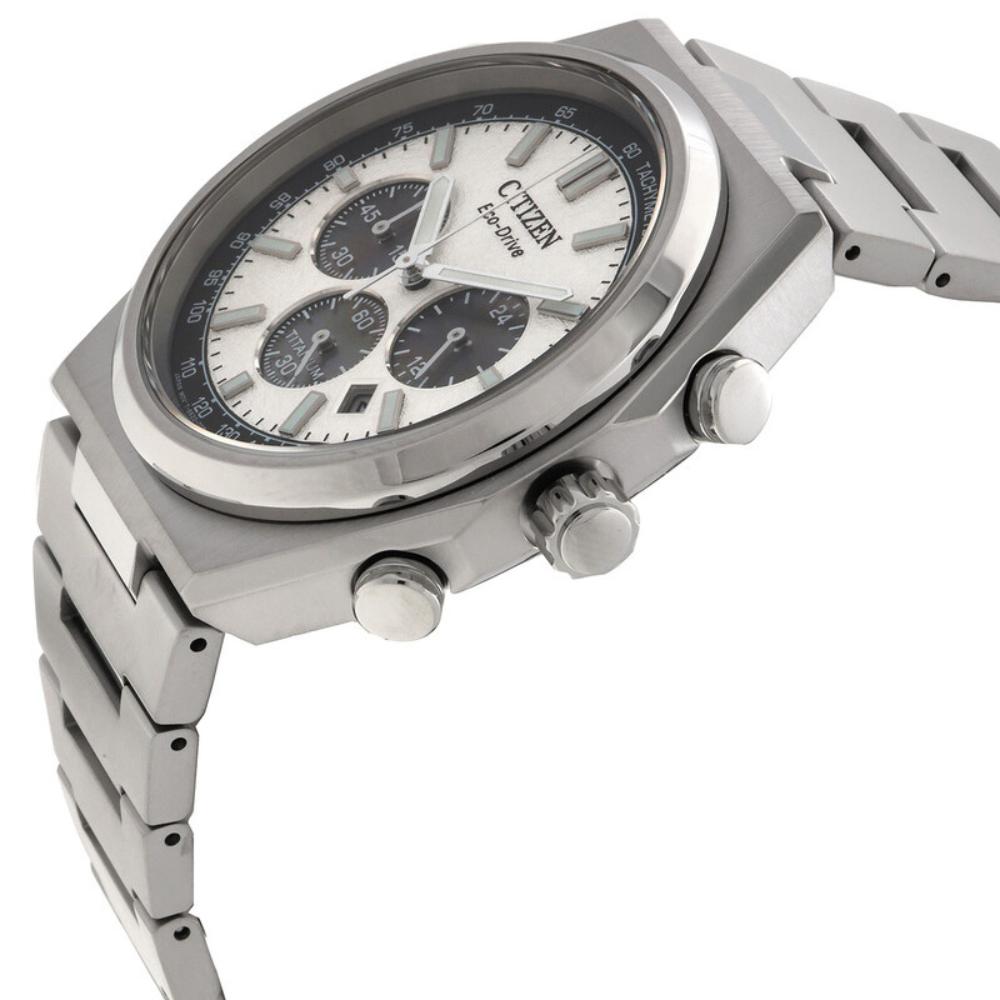Citizen Zenshin Chrono Super Titanium Silver 42.5mm