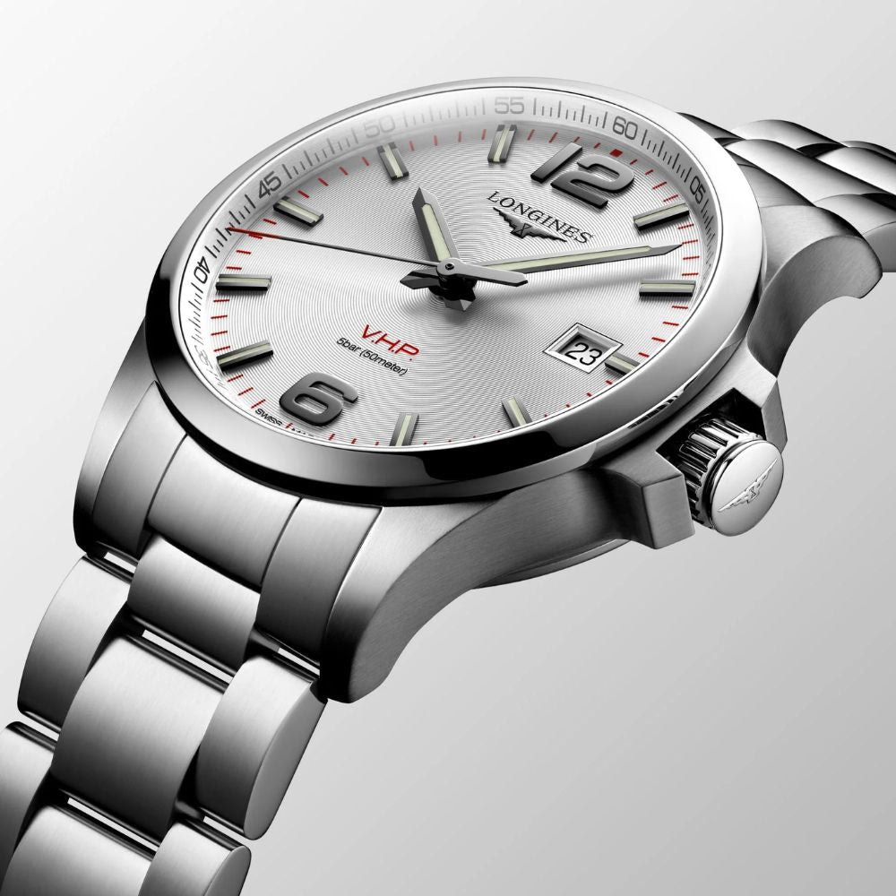 Longines Conquest VHP Silver 43mm