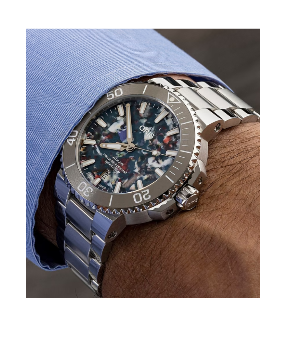 Oris Aquis Date Rainbow Upcycle 41.5mm