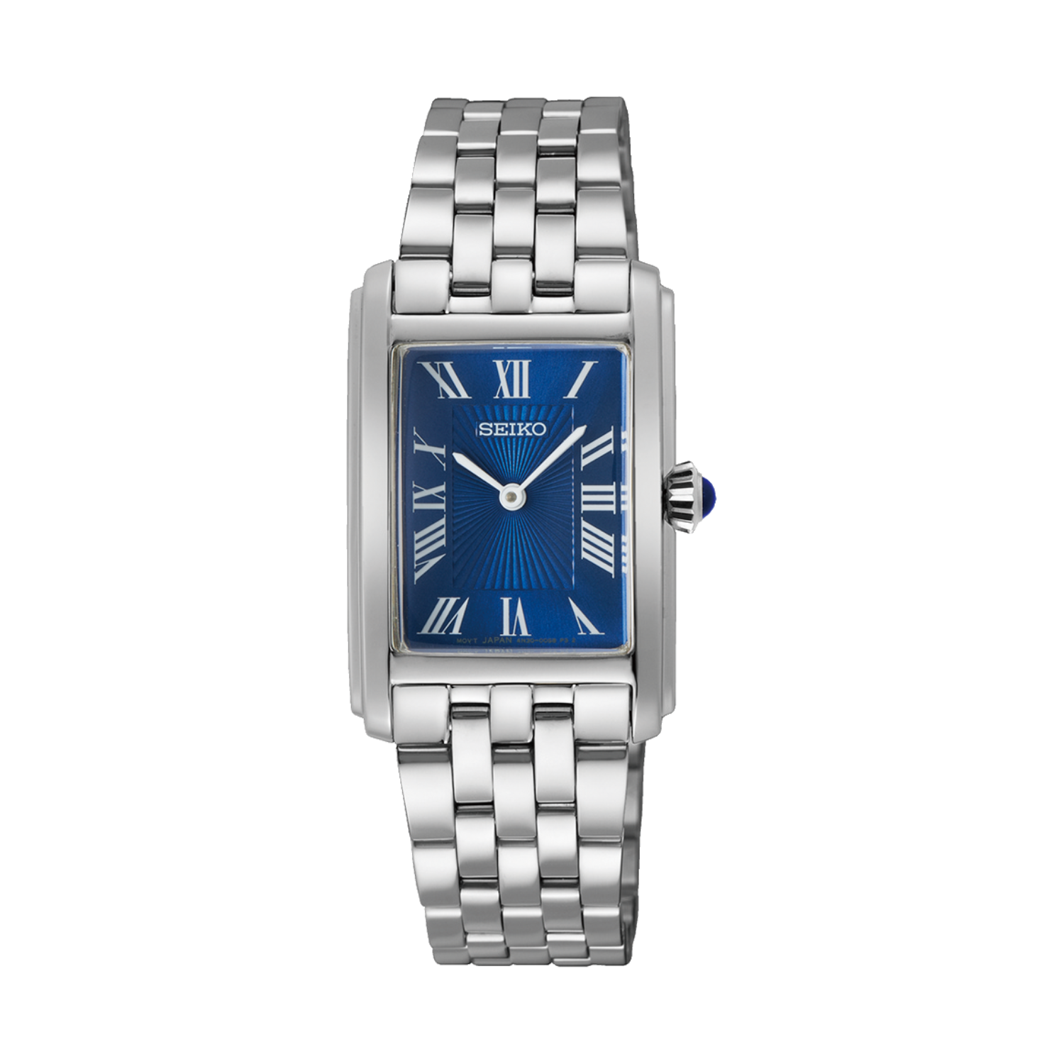Seiko Tank Steel Ladies Blue SWR085P1 22mm