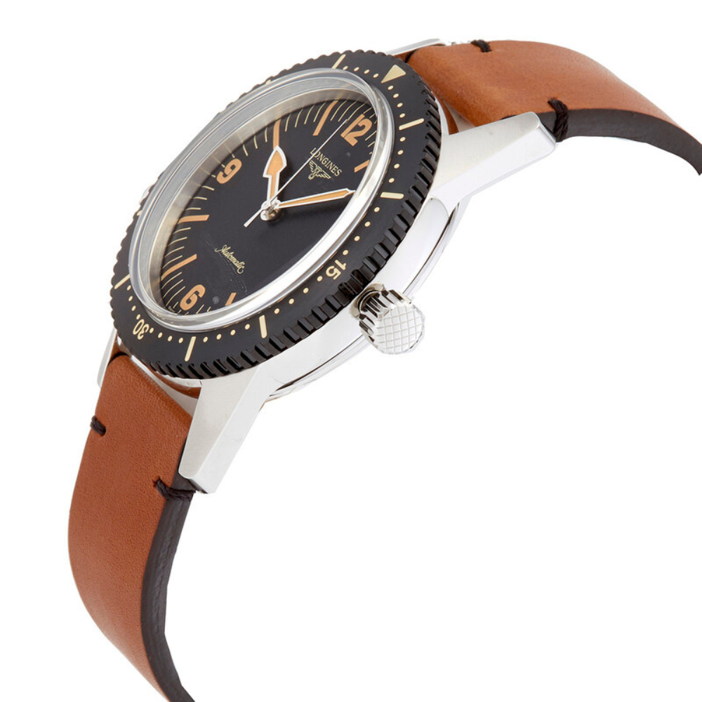 Longines Heritage Skin Diver Black 42mm