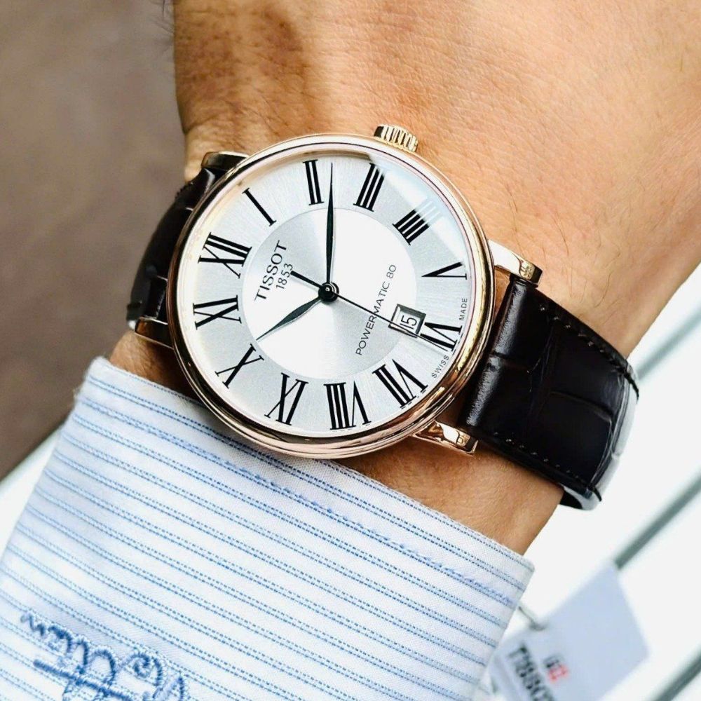 Tissot Carson Automatic 40mm Rose Gold PVD