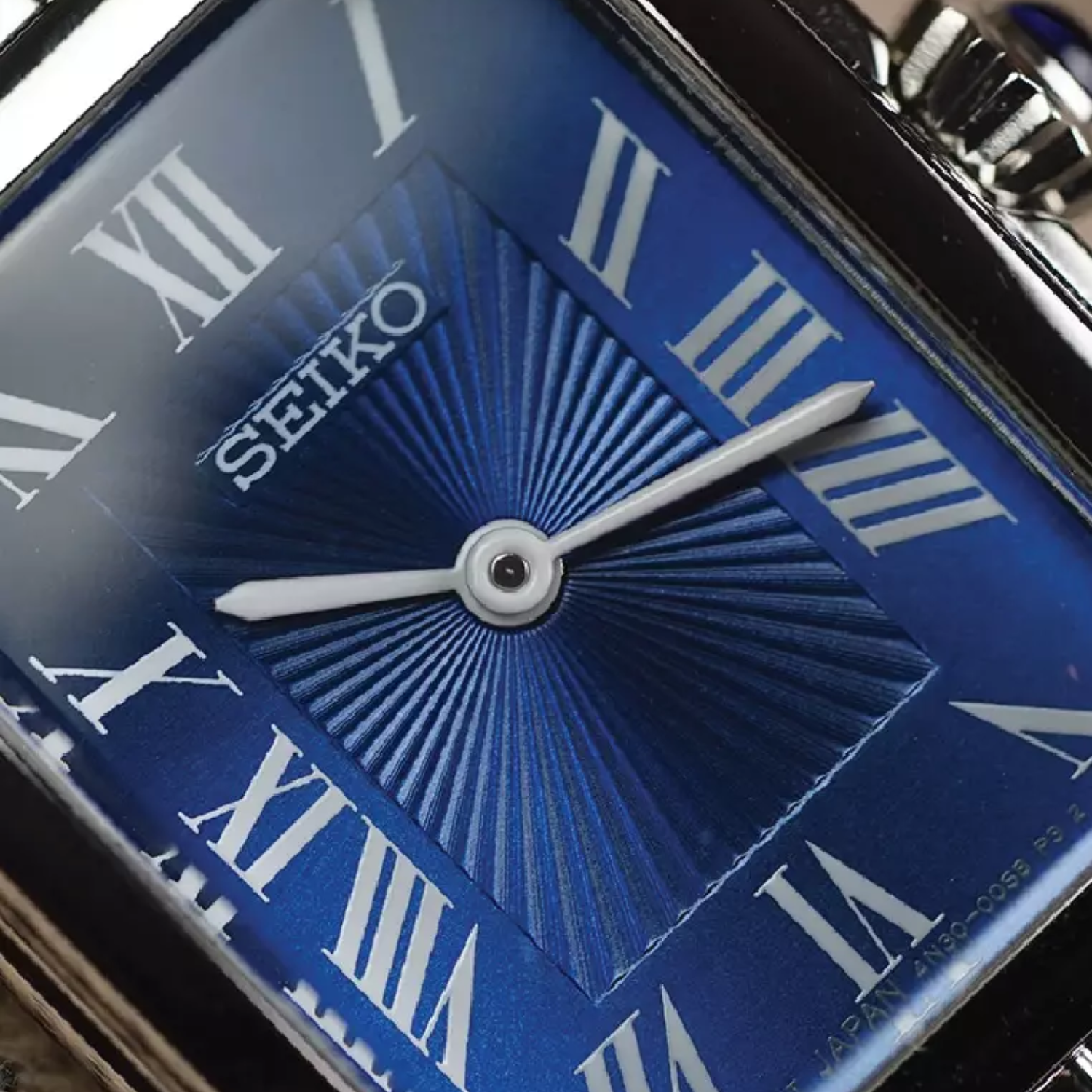 Seiko Tank Steel Ladies Blue SWR085P1 22mm
