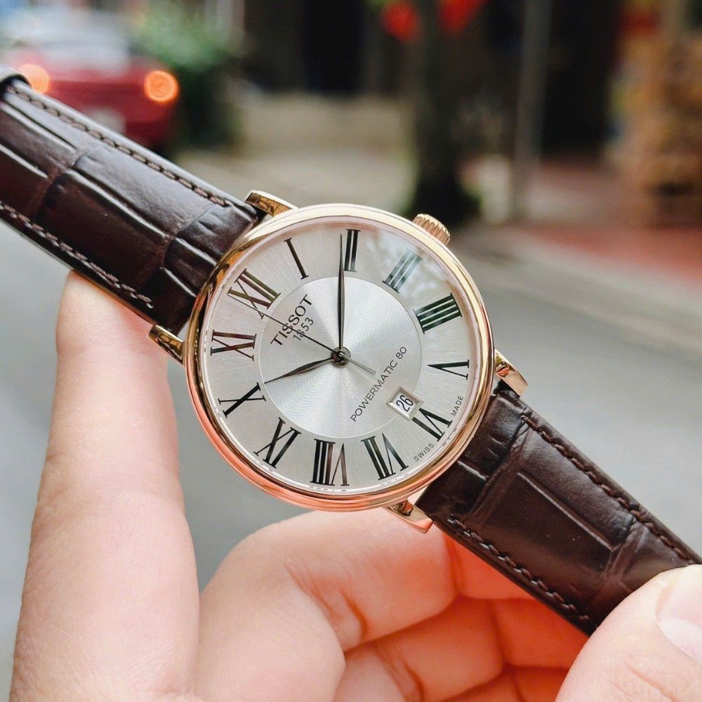 Tissot Carson Automatic 40mm Rose Gold PVD