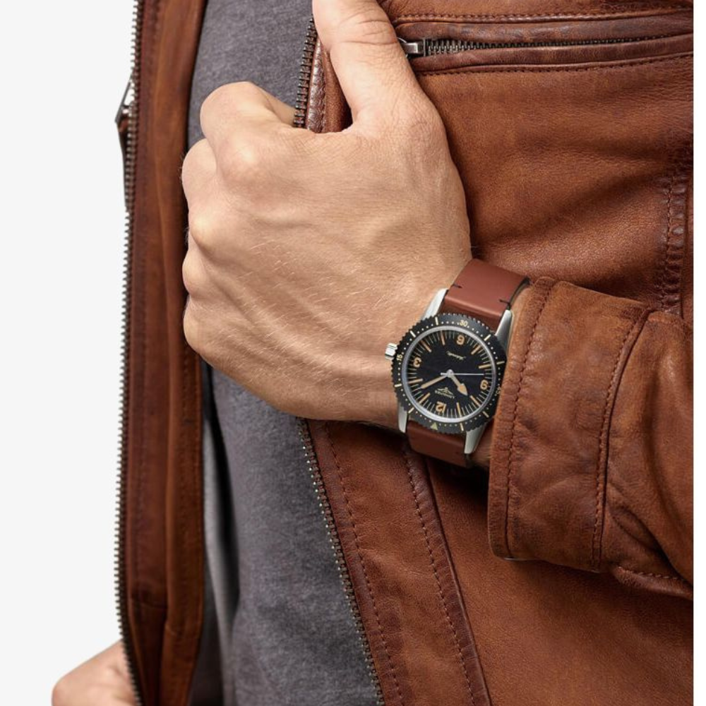 Longines Heritage Skin Diver Black 42mm